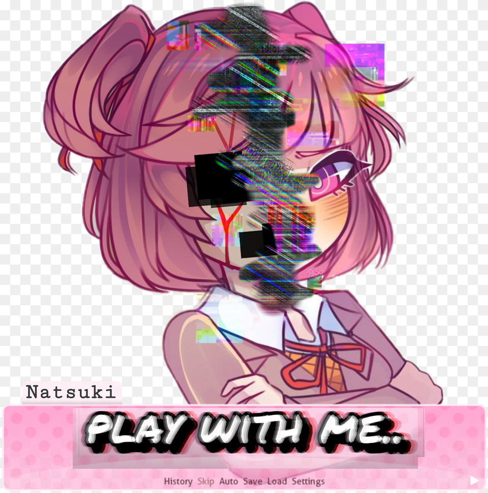 Freetoedit Natsuki Sticker By Inspirationaltwinkle Hair Design Free Transparent Png