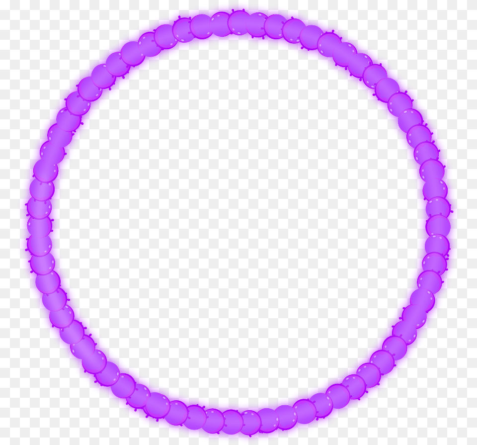 Freetoedit Neon Round Circle Purple Glow Frame Vector Graphics, Accessories, Bracelet, Jewelry, Hoop Png Image