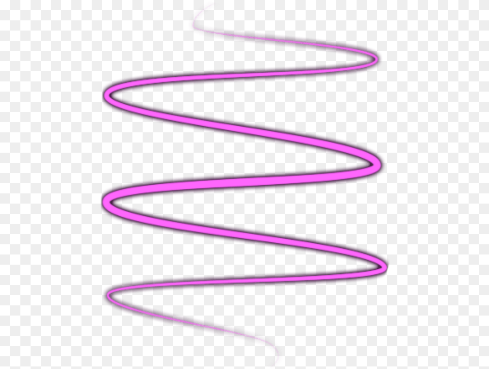 Freetoedit Neon Spiral Spiralneon Remix Picsart Neon Spiral Picsart, Coil, Light, Purple Png Image