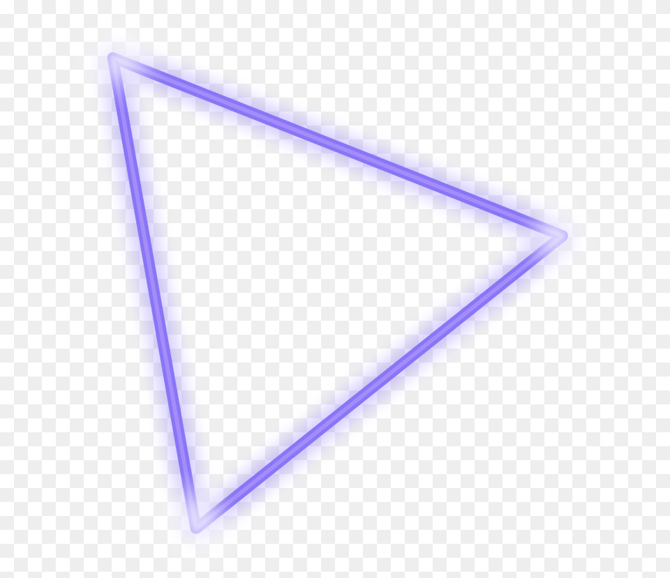 Freetoedit Neon Triangle Purple Glow Frame Border Triangle Free Png