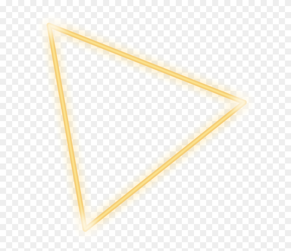 Freetoedit Neon Triangle Yellow Glow Frame Border Triangle Png
