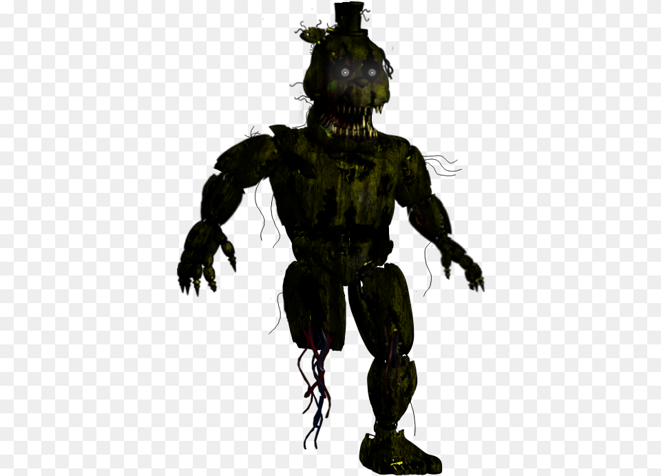 Freetoedit Nightmare Phantom Freddy Fnaf Fnaf3 Fnaf4 Fnaf 3 Phantom Freddy, Alien, Person Free Transparent Png