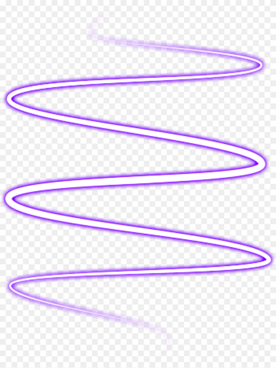 Freetoedit Picsart Lines, Coil, Light, Spiral, Neon Free Png Download