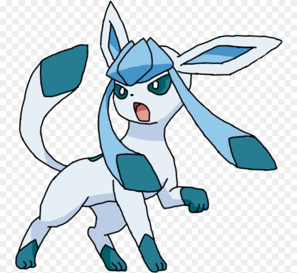 Freetoedit Pokemon Eeveelutions Ice Glaceon Pokemon Glaceon, Baby, Book, Comics, Person Free Png
