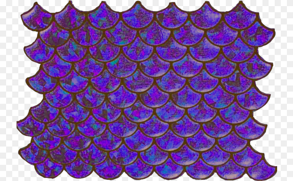 Freetoedit Purple Blue Green Mermaid Fish Scales Circle, Accessories, Fractal, Ornament, Pattern Free Png Download