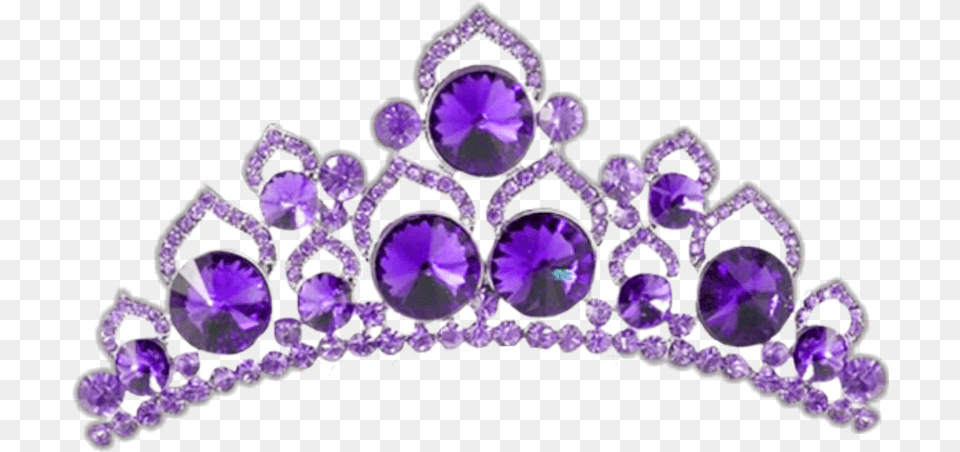 Freetoedit Purple Princess Crown Pink Diamond Crown, Accessories, Gemstone, Jewelry, Chandelier Free Png Download
