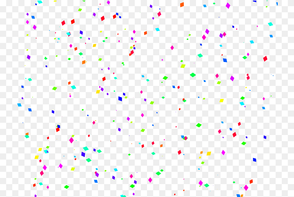 Freetoedit Rainbow Confetti Art, Paper Free Transparent Png