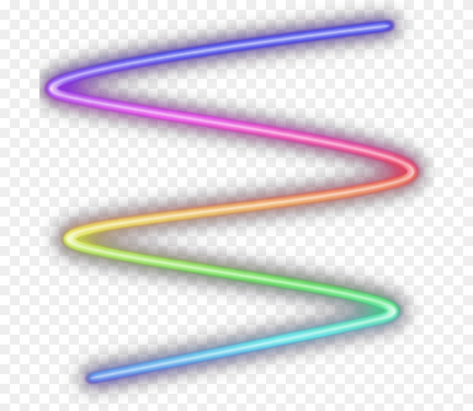 Freetoedit Rainbow Loop Line Swirl Purple Edit Graphics, Light, Neon Free Png