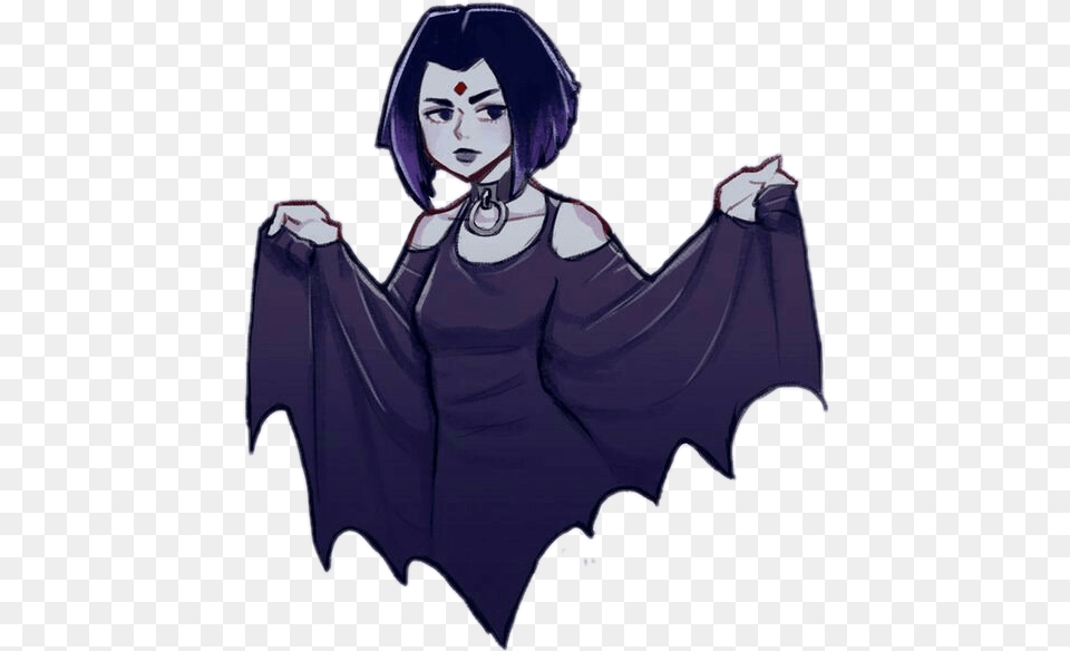 Freetoedit Raven Teentitans Starfire Robin Beastboy Dar Raven, Fashion, Adult, Female, Person Free Transparent Png