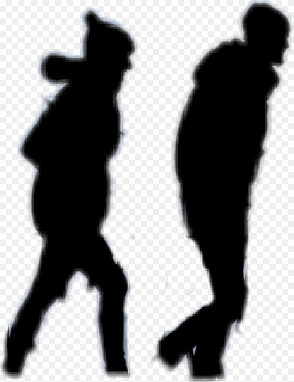 Freetoedit Remixit Man Women Walking Sticker Shadow, Silhouette, Person, Adult, Male Png
