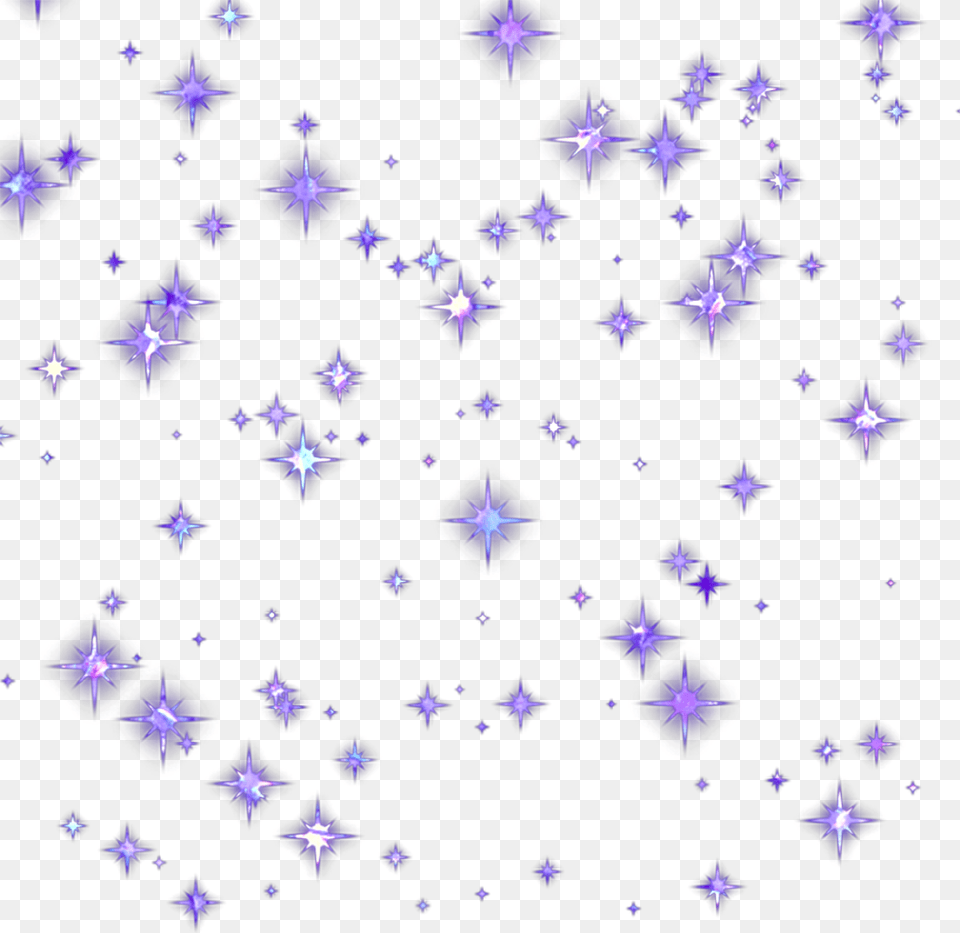 Freetoedit Sparkles Stars Glittery Purplesparkles Motif, Purple, Pattern, Accessories, Gemstone Free Png Download