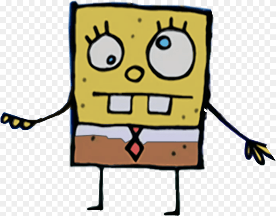 Freetoedit Spongebob Doodlebob But Colored, Animal, Bear, Mammal, Wildlife Free Png