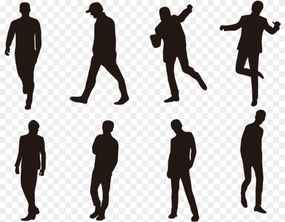 Freetoedit Sticker Shadow Man People Black Guy People Silhouette Vector, Back, Body Part, Person, Adult Png