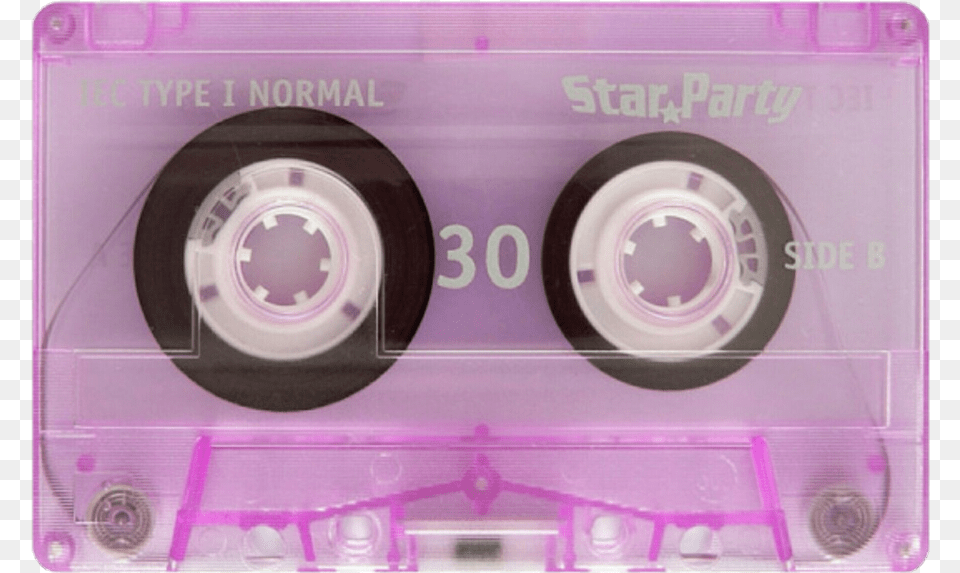 Freetoedit Tape Purple Aesthetic Sticker Pink Cassette Transparent, Machine, Wheel Free Png