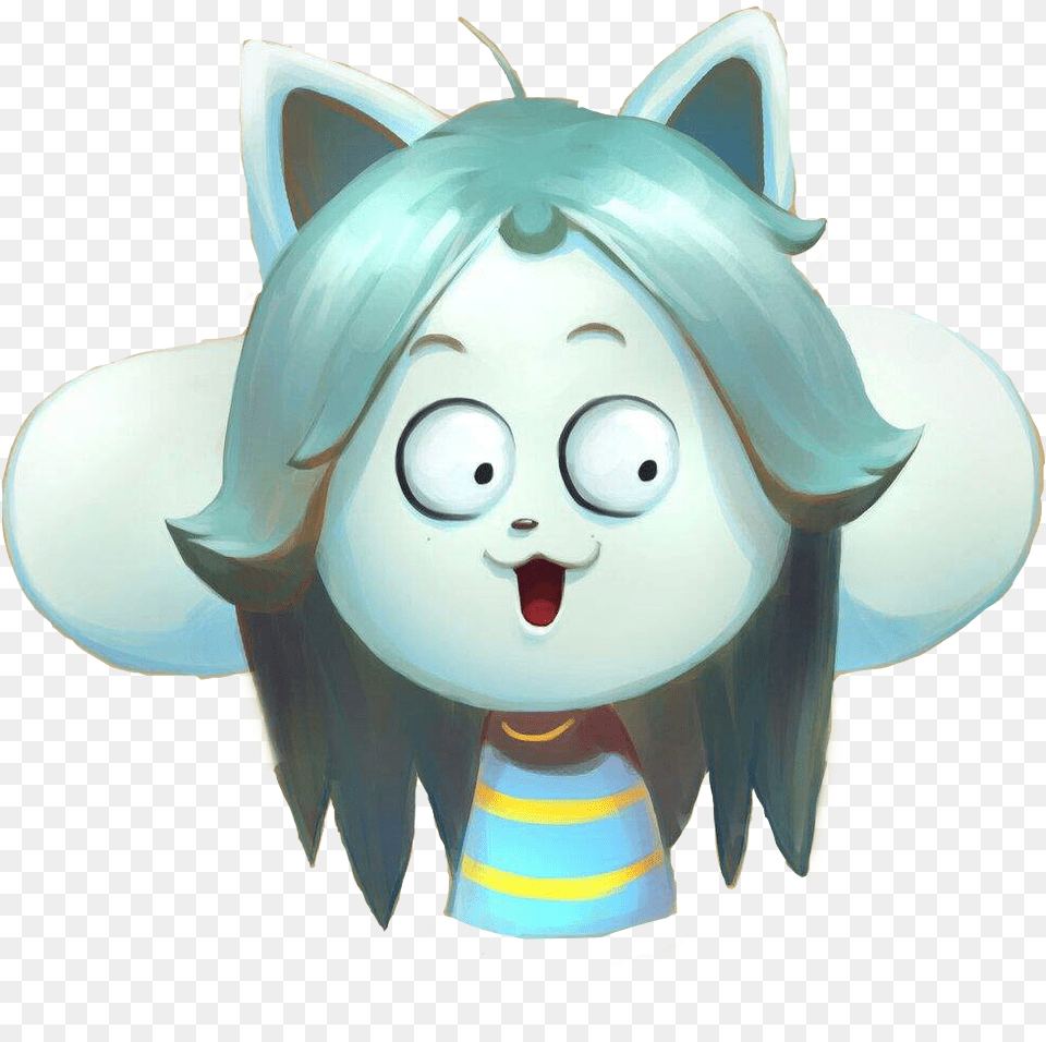 Freetoedit Temmie Undertale Triggered Freetoedit Gloria Te Quiero Mucho, Face, Head, Person, Book Png