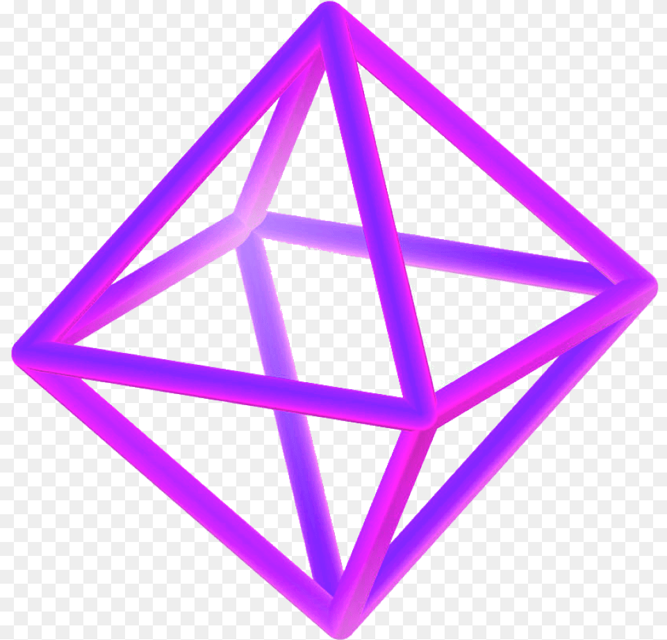 Freetoedit Vaporwave Vaporwavecrew Webpunk Aesthetic Octahedron Definition, Accessories, Gemstone, Jewelry, Diamond Free Transparent Png