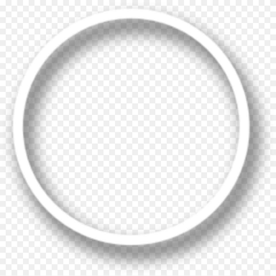 Freetoedit White Circle Frame Aesthetic Circle, Oval Free Png
