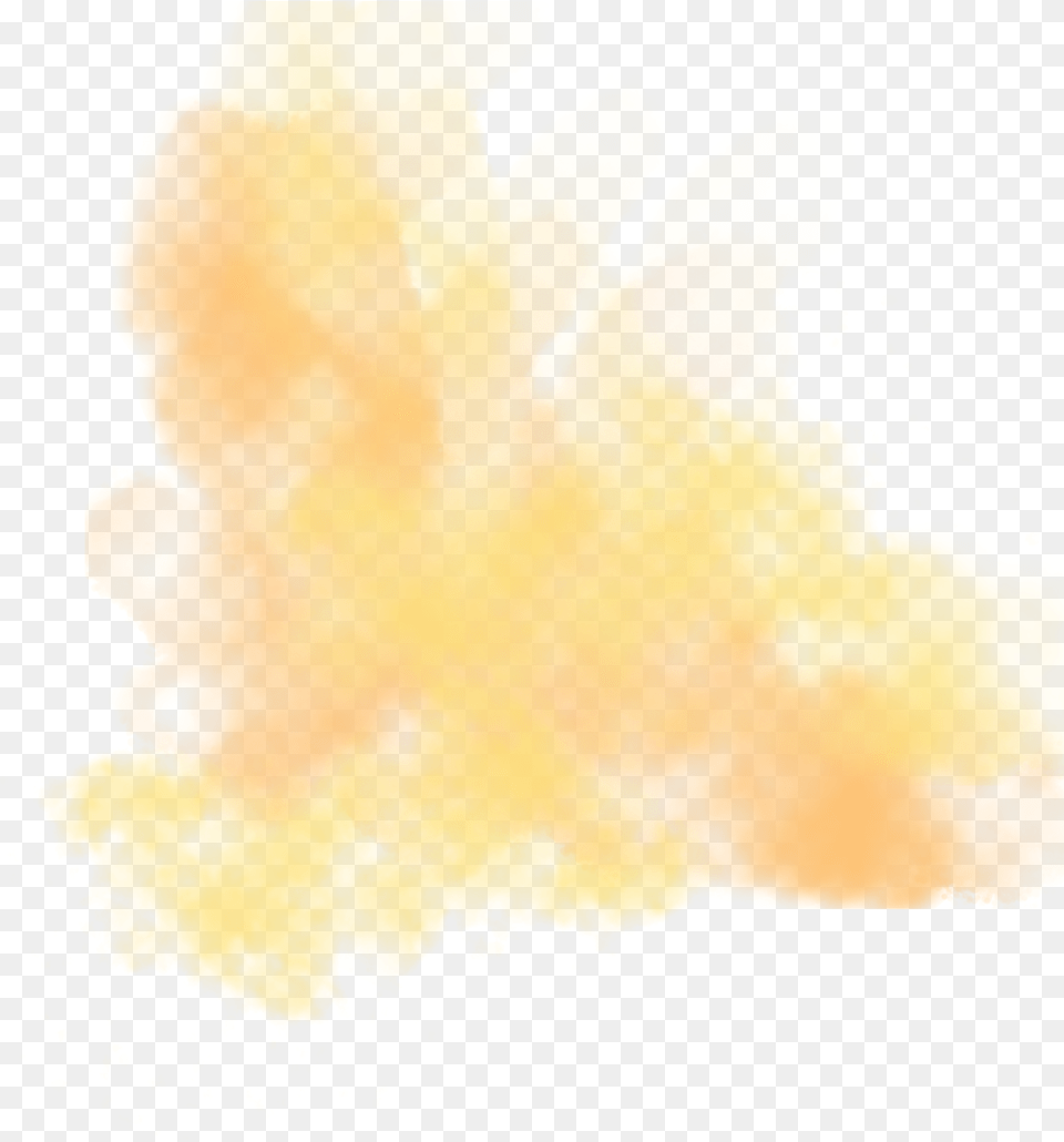 Freetoeditftestickers Clouds Mist Fog Yellow Orange Color Gradient, Outdoors, Sky, Nature, Cloud Png