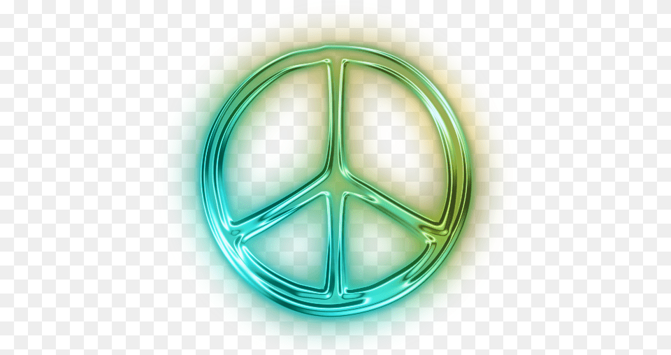 Freetoeditremix Peace Logo2 Sticker By Steef Transparent Peace Sign Green, Light, Plate, Accessories, Pattern Png Image