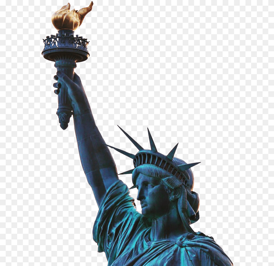 Freetoedt Statue Liberty Sticker Cool Freetoedit Statue Of Liberty, Art, Light, Person, Face Free Png Download