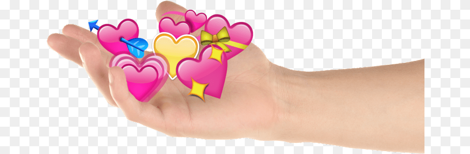 Freetouse Heartemoji Heartemojis Love Appreciation Heart, Body Part, Hand, Person, Baby Free Png