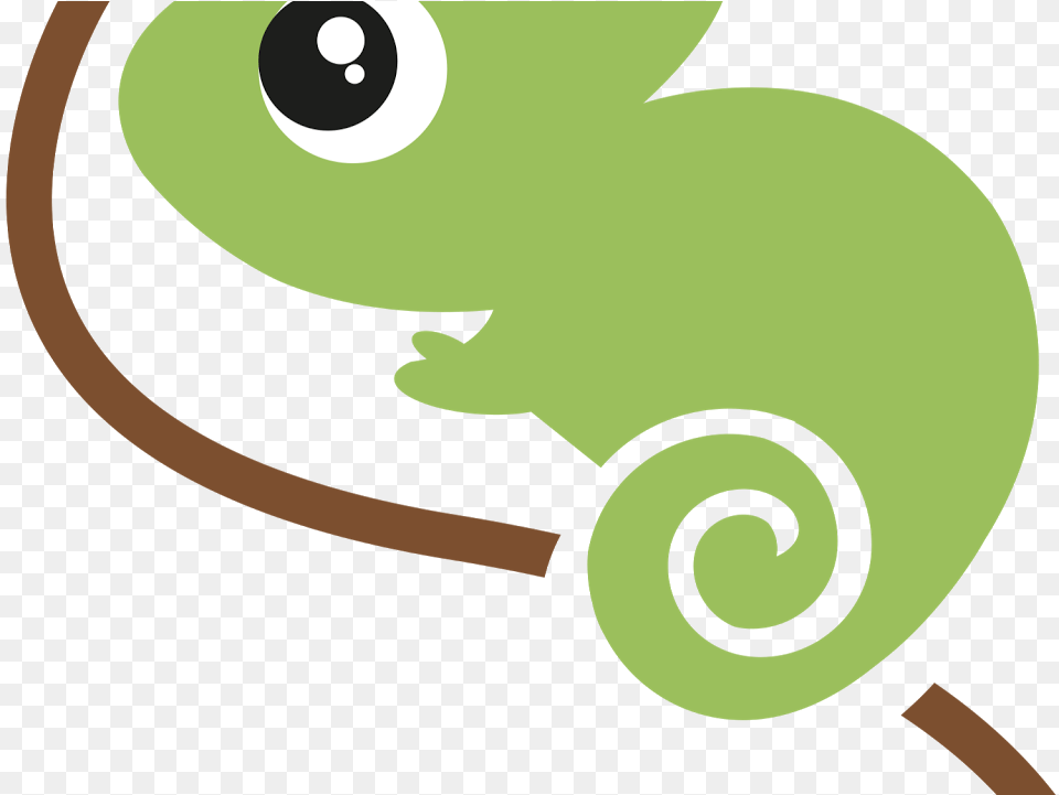 Freeuse Chameleon Clipart Baby Cartoon, Animal, Lizard, Reptile, Green Lizard Png Image