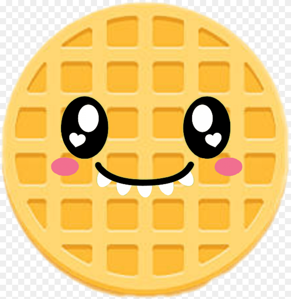 Freeuse Emoji Kawaiiwafflefreetoedit Cute Backgrounds For Computers, Food, Waffle, Sweets Free Png Download