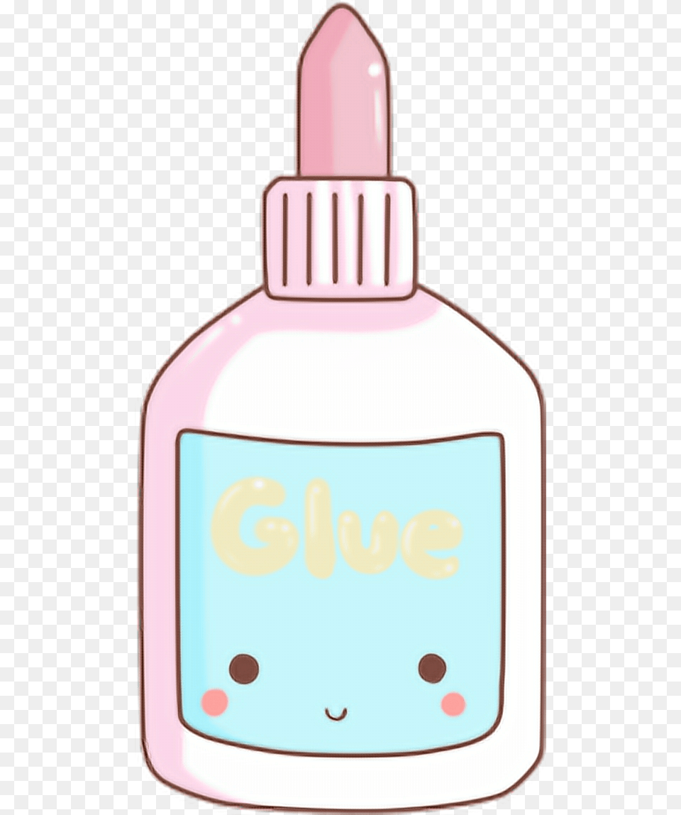 Freeuse Glue Kawaii Good For Icon Logos Report Slime Kawaii, Bottle, Cosmetics, Lipstick, Lotion Png
