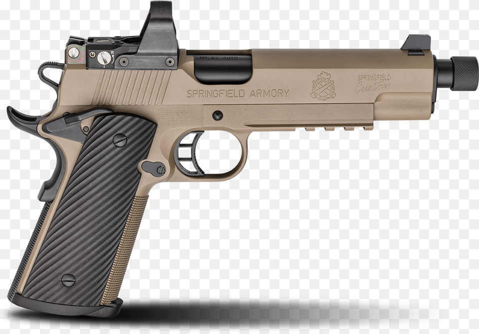 Freeuse Library 1911 Drawing Police Gun Springfield Custom Operator, Firearm, Handgun, Weapon Free Transparent Png