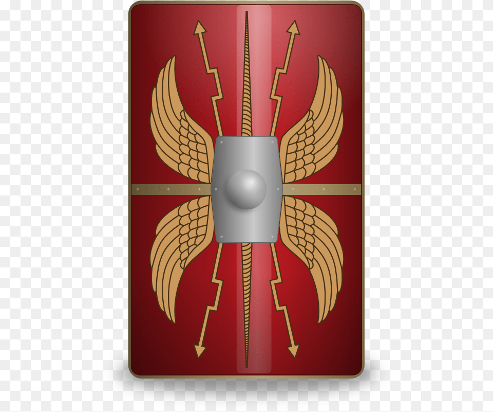 Freeuse Library By Flanter Roman Shield Vector, Armor, Dynamite, Weapon Free Png Download