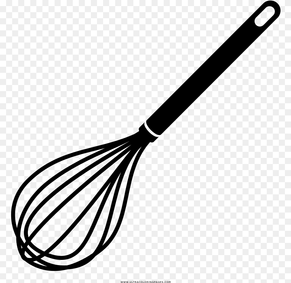 Freeuse Library Coloring Book Fork Kitchen Utensil Herramientas De Cocina Para Colorear, Gray Free Png Download