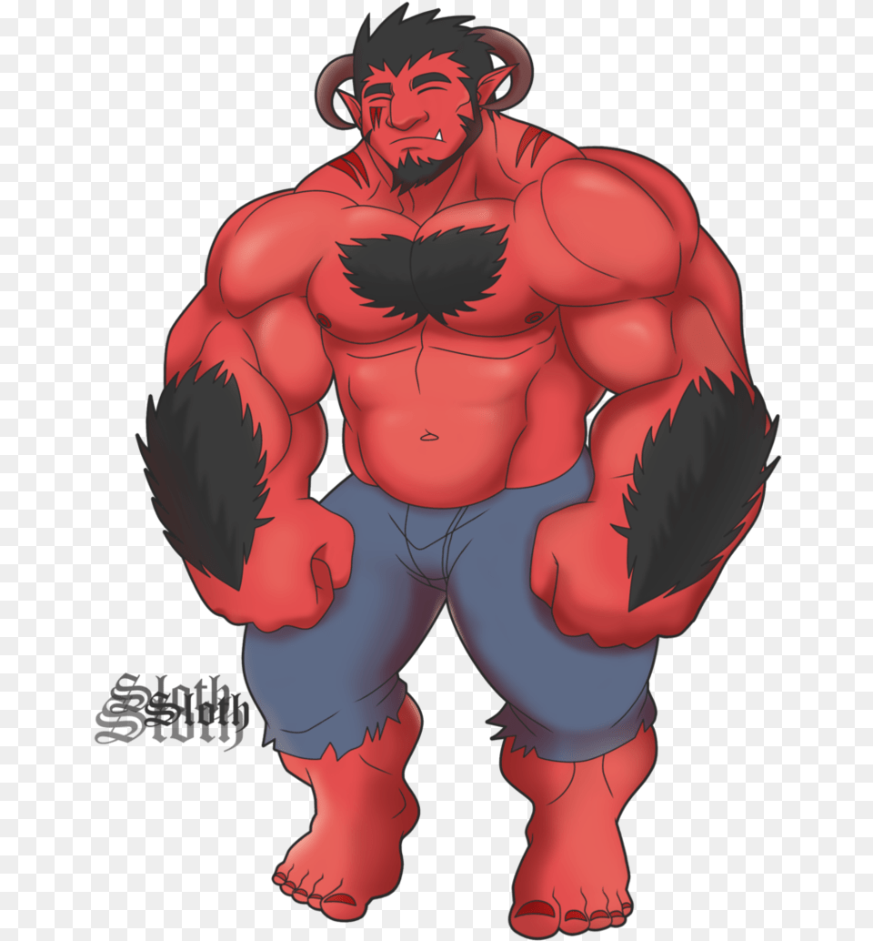 Freeuse Library Demons Demon Of Sloth Bara Demon, Adult, Person, Man, Male Png Image