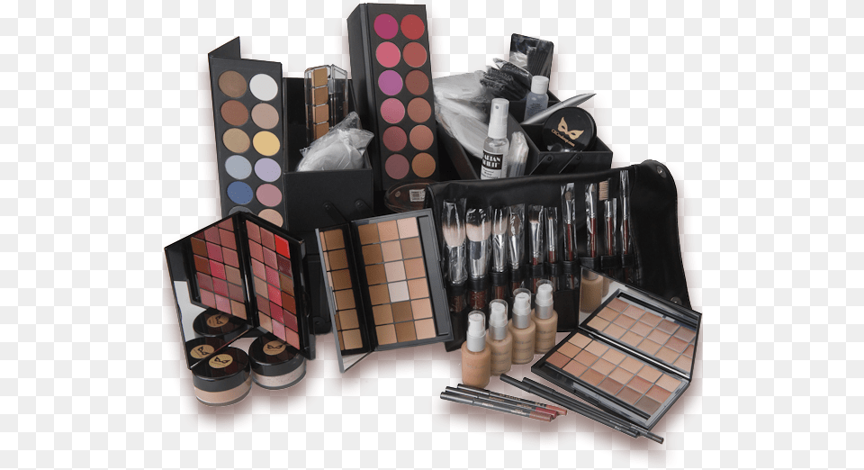 Freeuse Library Makeup Artist Kit Building Mac Makeup, Cosmetics, Lipstick, Paint Container, Palette Free Png