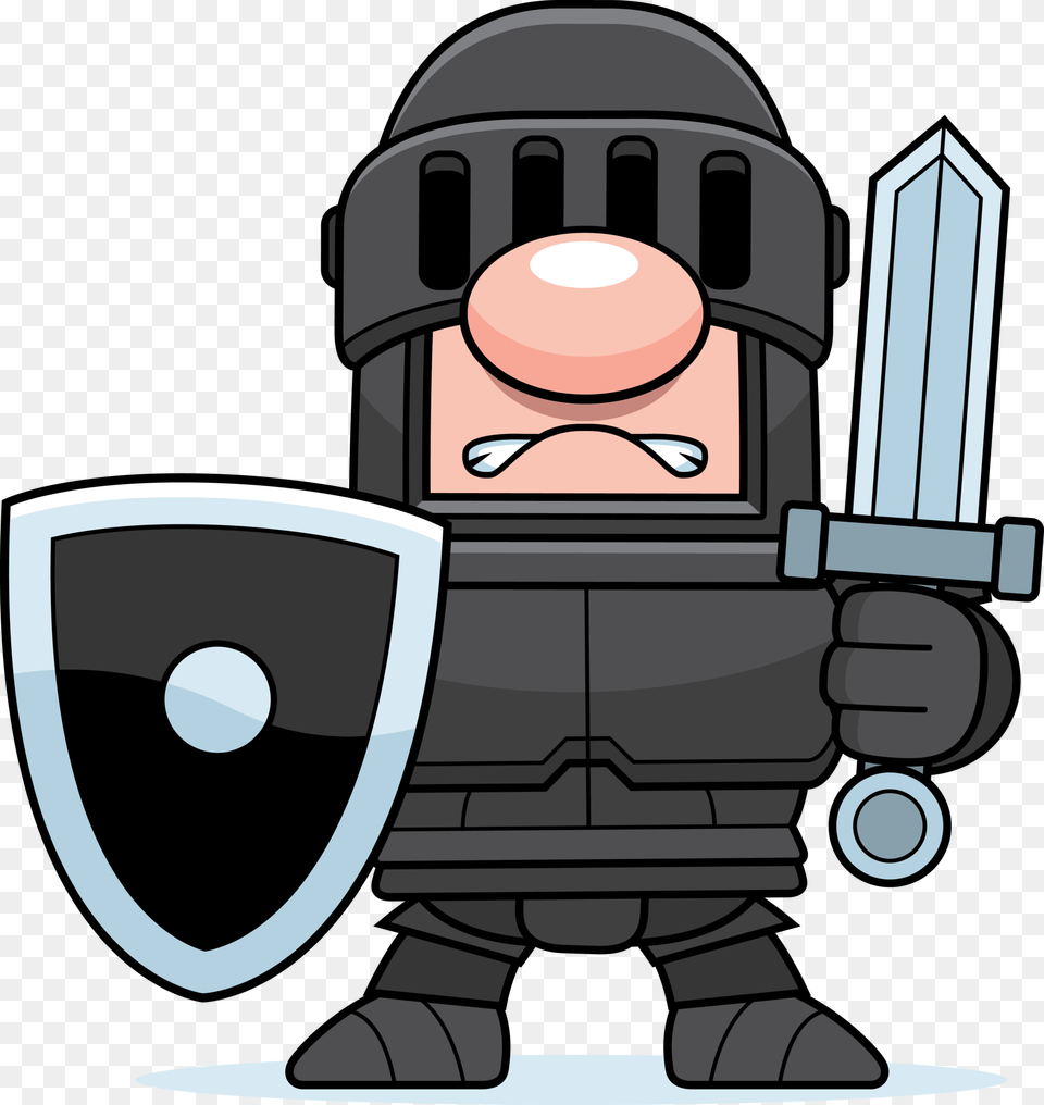 Freeuse Library Student Team Builds Javascript A Game Cartoon Medieval Knight, Bulldozer, Machine, Armor Free Transparent Png