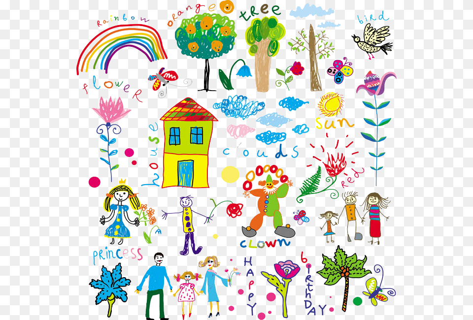 Freeuse Painting Child Illustration Children Draw Cuentos Y Poesas En Ingls Para Infantil 5 Book, Art, Doodle, Drawing, Graphics Png Image
