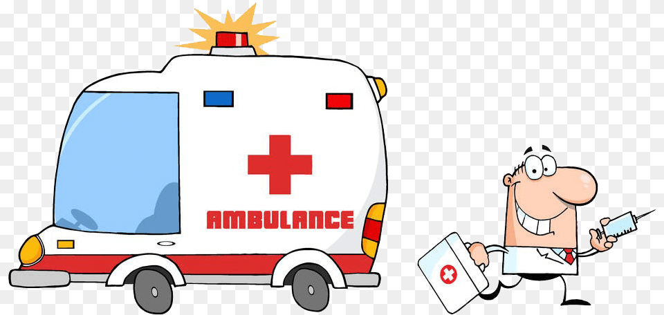 Freeuse Stock Ambulance Clipart Paramedic Ambulance Driving Clipart, Transportation, Van, Vehicle, Baby Png Image