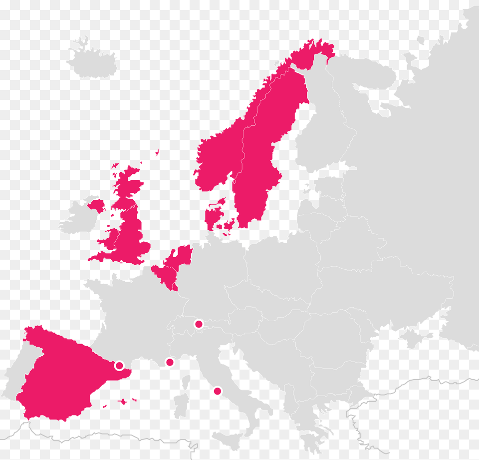 Freevector Map Of Europe Republic, Chart, Plot, Atlas, Diagram Free Transparent Png