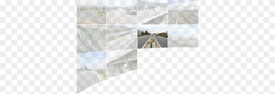 Freeway, Art, Collage, Highway, Road Free Transparent Png