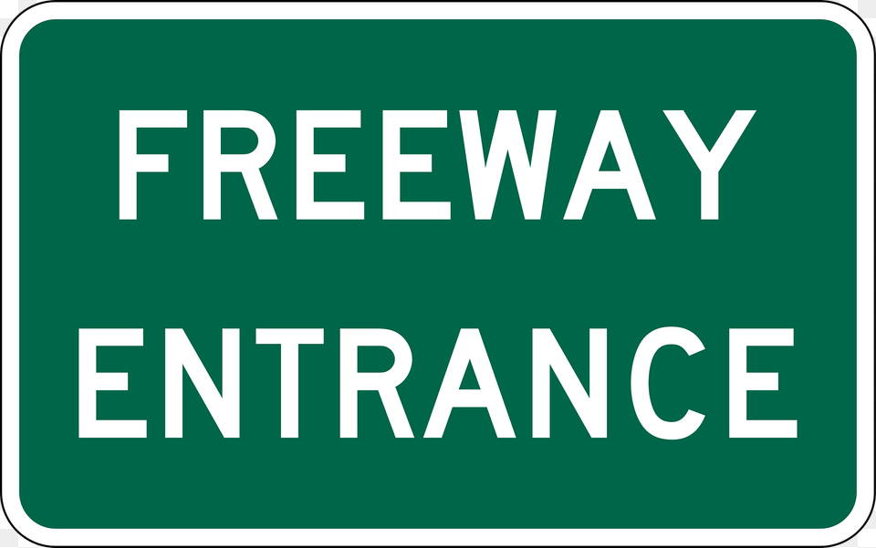 Freeway Begins Sign In United States Clipart, Symbol, First Aid, Road Sign Free Png