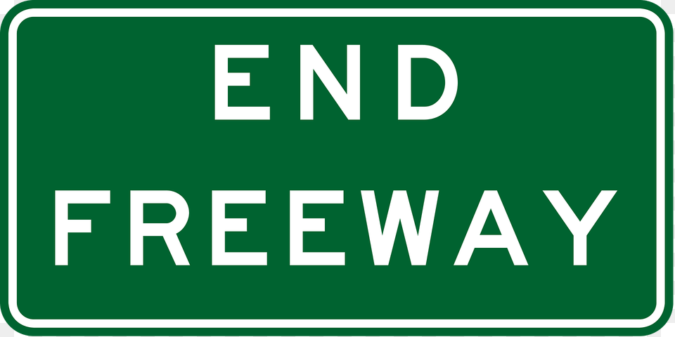 Freeway Ends Sign In Australia Clipart, First Aid, Symbol, Road Sign Png Image