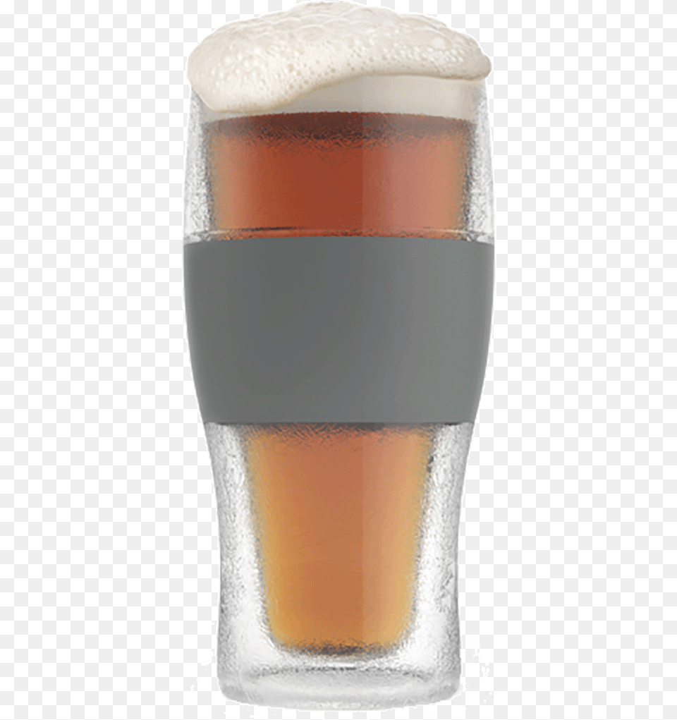 Freeze Cooling Pint Glass Glass That Keeps Beer Cold, Alcohol, Beer Glass, Beverage, Lager Free Png