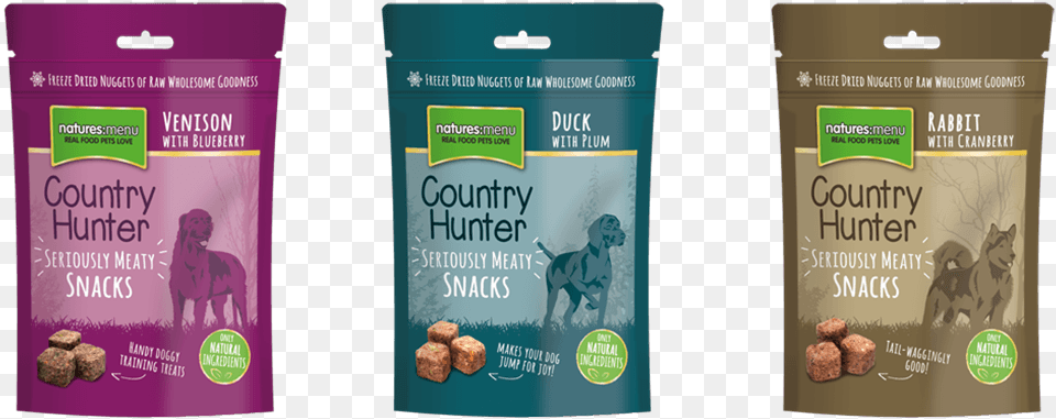Freeze Dried Dog Snacks Duck With Plum Country Hunter Freeze Dried Venison And Blueberry Dog, Animal, Canine, Mammal, Pet Free Png