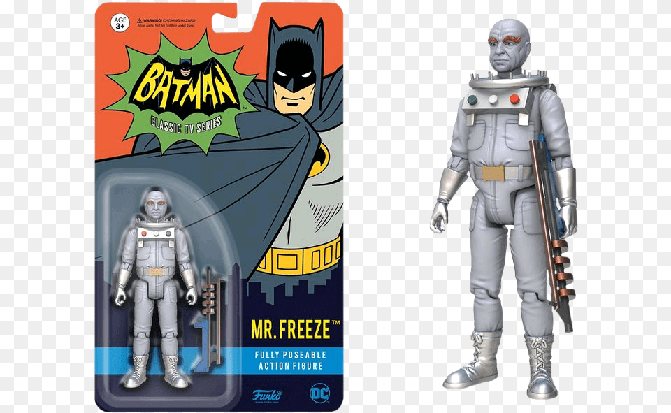 Freeze Funko 66 Batman Mr Freeze Action Figure, Adult, Male, Man, Person Free Transparent Png