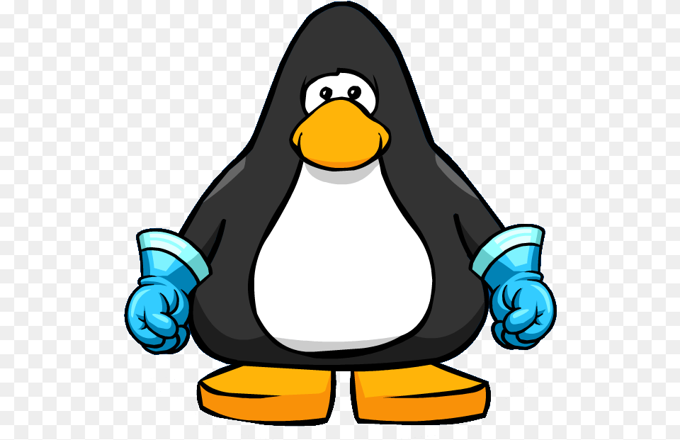 Freezing Super Gloves From A Player Card Club Penguin Vector, Animal, Bird, Device, Grass Png Image