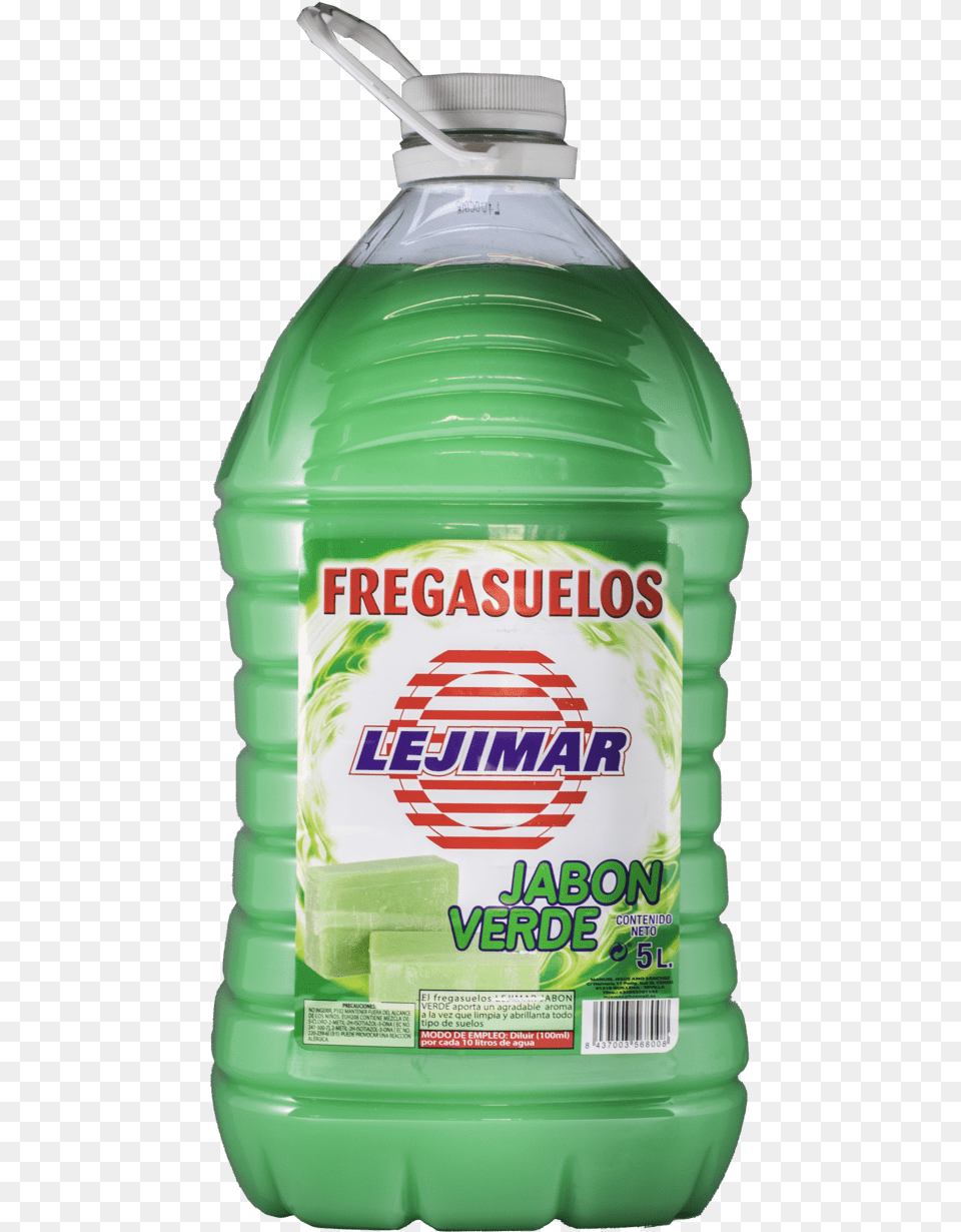 Fregasuelo Jabn Verde Fregasuelo, Bottle, Can, Tin Free Transparent Png