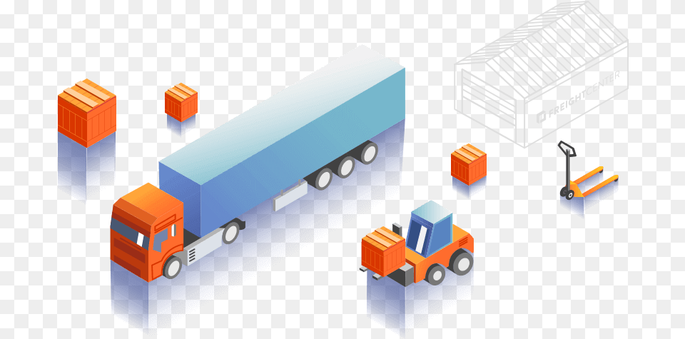 Freight Shipping Truckload Supply Chain Logistics Model Car, Toy, Electronics, Hardware Free Transparent Png