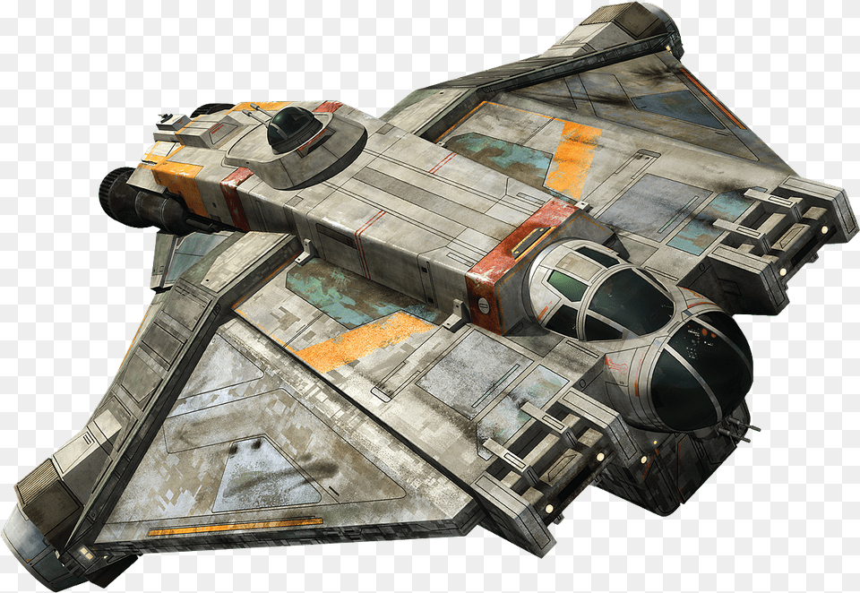 Freighter Star Wars Rebels Ship Ghost, Aircraft, Spaceship, Transportation, Vehicle Png Image