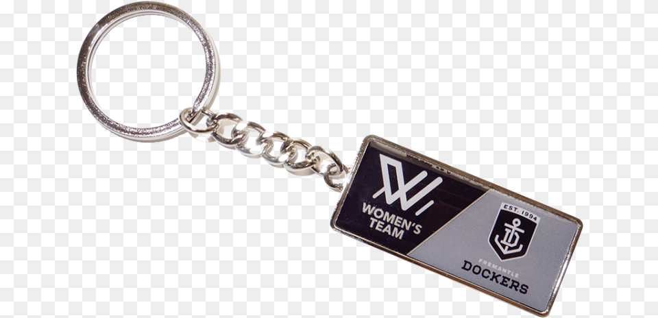 Fremantle Dockers Aflw Logo Keyring Keychain, Accessories, Jewelry, Locket, Pendant Png Image
