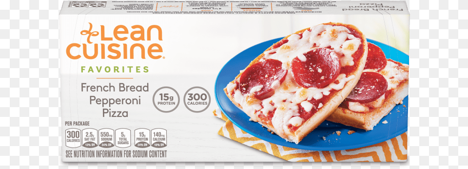 French Bread Pepperoni Pizza Image Lean Cuisine French Bread Pizza, Advertisement, Food Free Png Download
