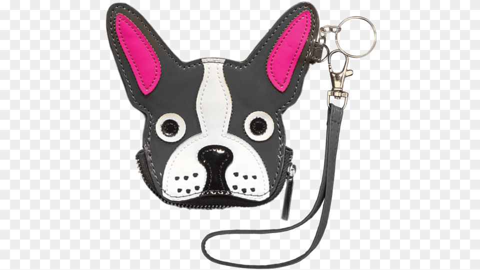 French Bulldog Purse Key Chain Iscream Girls39 Black French Bulldog Wristlet Coin Purse, Accessories, Bag, Handbag, Animal Free Transparent Png